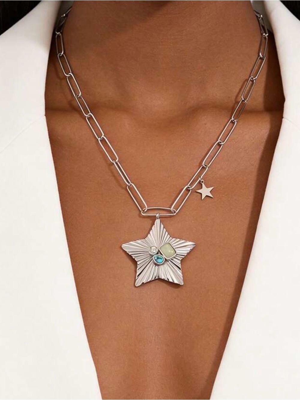 Starburst Pendant Necklace A1974